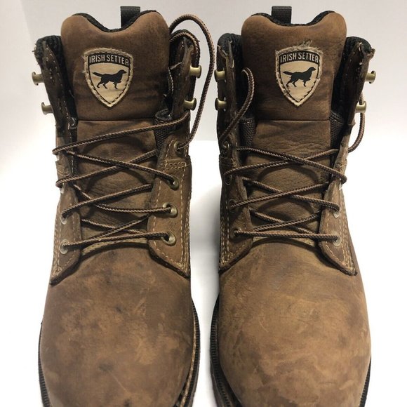 Irish Setter Men’s Ramsey Waterproof Work Boot Brown Size 7.5 M main image 7